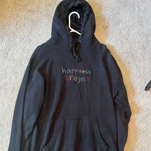 Oversized happiness project hoodie